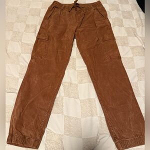 Women's Brown Cargo Pants